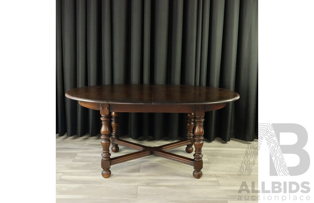 Oak Seven Piece Dining Suite by Ercol
