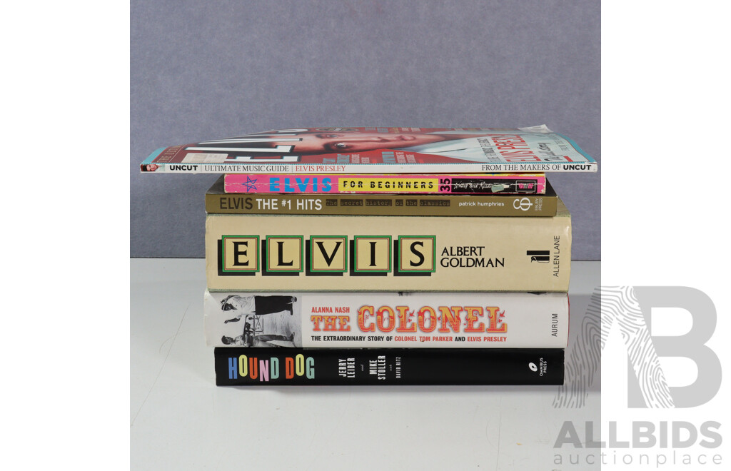 Collection Books and Magazines Regarding Elvis Presley