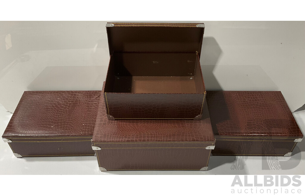 Collection of Four Vintage Gift Boxes