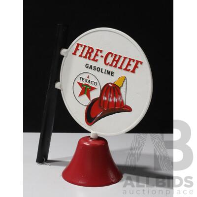 Reproduction Fire Chief Wall Mount Bell