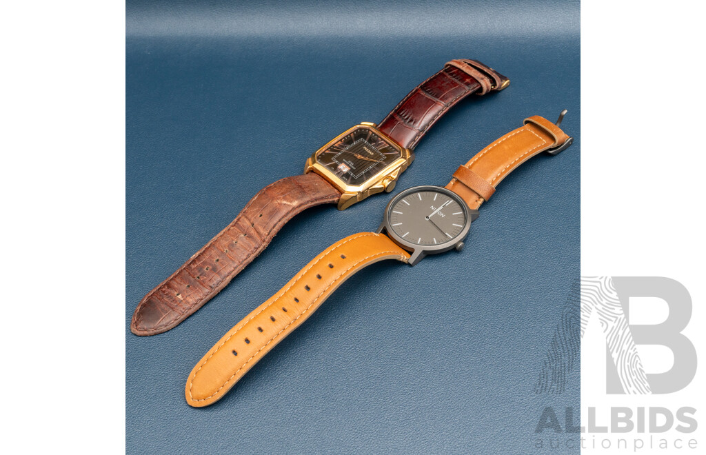 Nixon 'Bring It - the Porter' Watch & Pulsar VJ76-X006 Watch