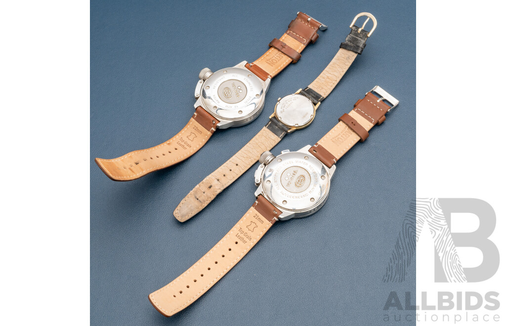 Seiko SN01-T020 Watch & (2) TW Steel Watches CE1016R & CE1006