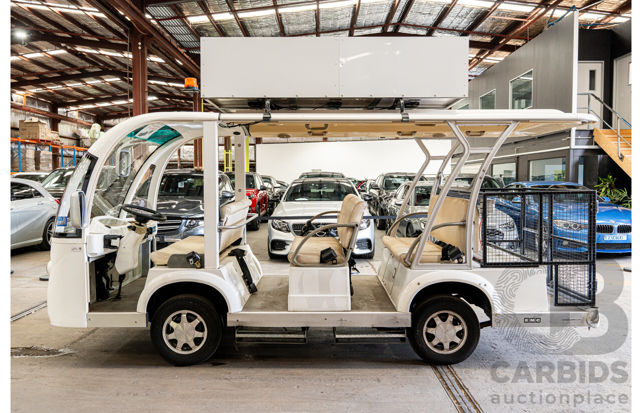 10/2013 EMC EG6118KA03 11 Person Electric Golf Cart Sightseeing Bus
