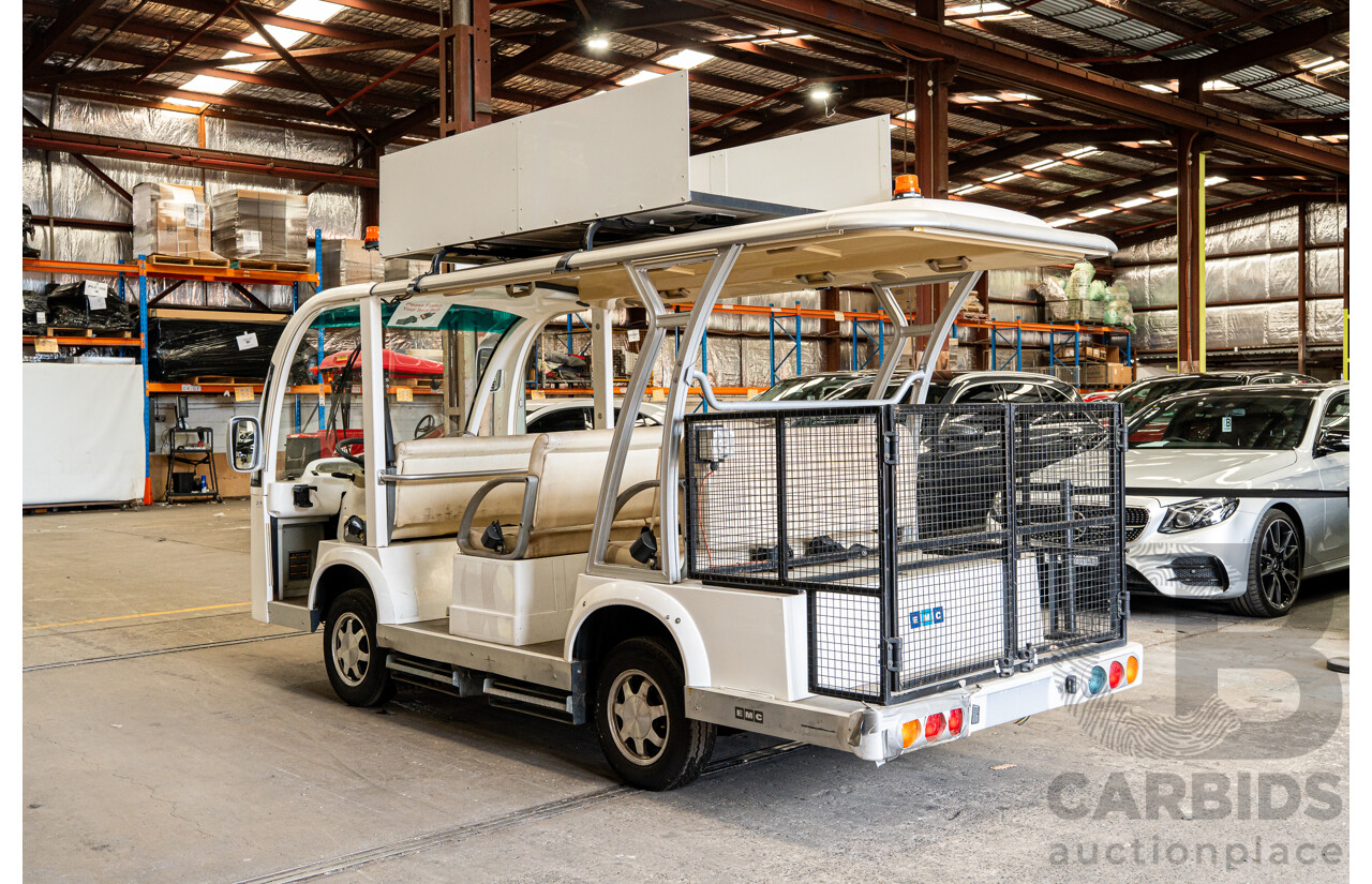 10/2013 EMC EG6118KA03 11 Person Electric Golf Cart Sightseeing Bus