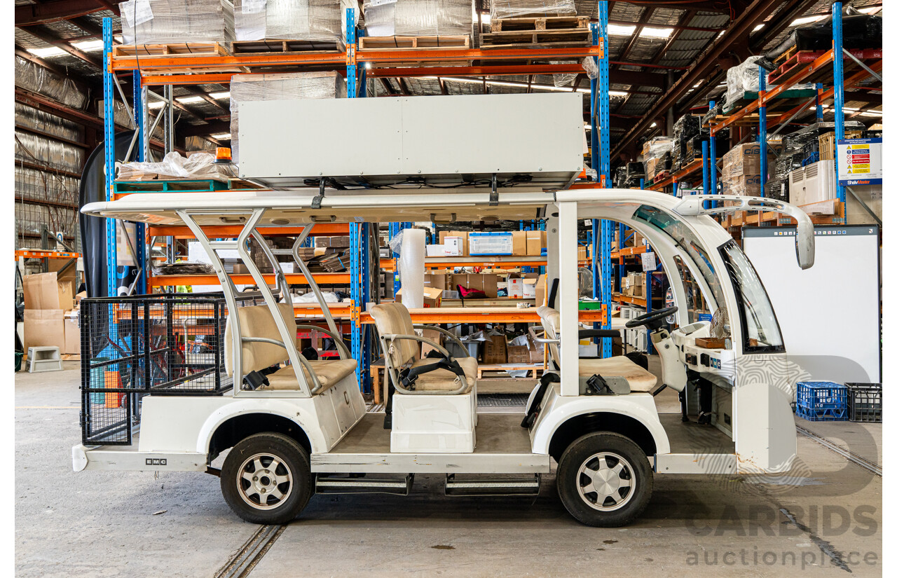 10/2013 EMC EG6118KA03 11 Person Electric Golf Cart Sightseeing Bus
