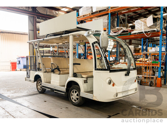 10/2013 EMC EG6118KA03 11 Person Electric Golf Cart Sightseeing Bus