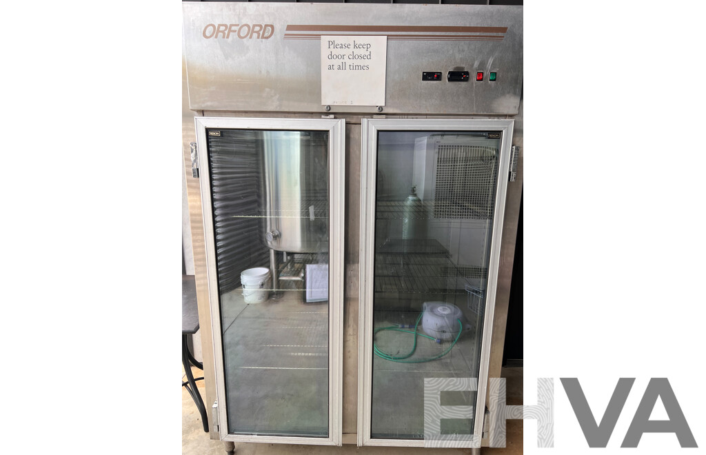 Orford Double Door Commercial Fridge