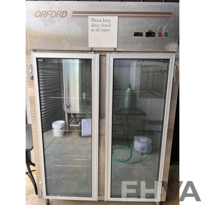 Orford Double Door Commercial Fridge
