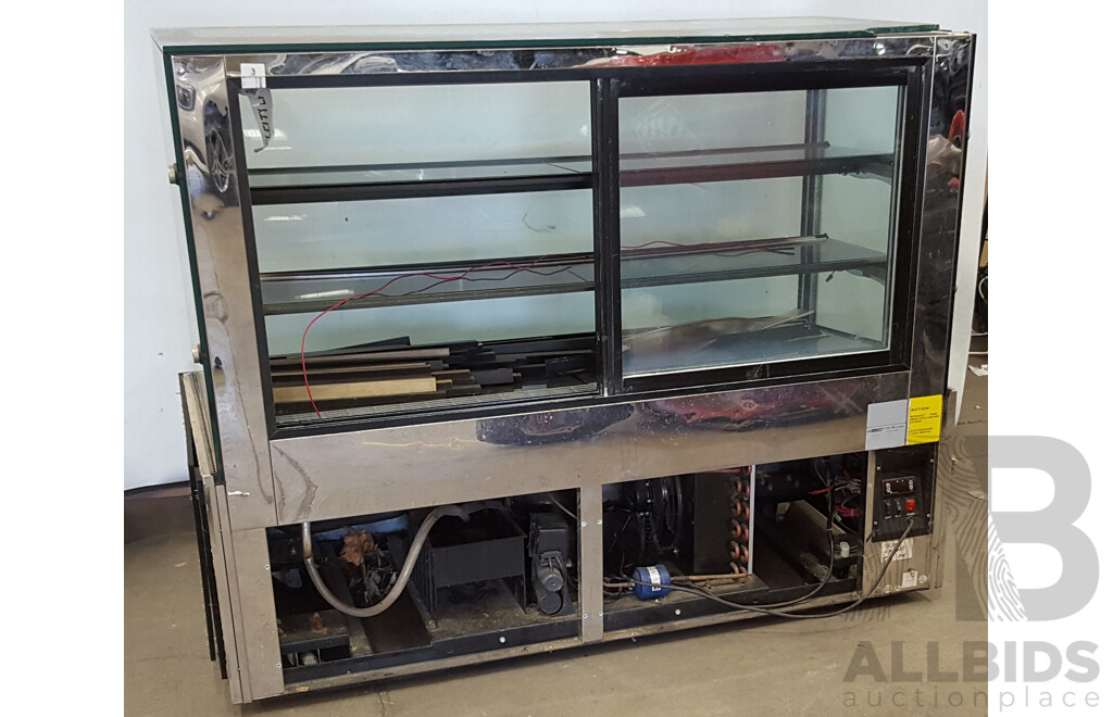 Mobile Cake Display Fridge