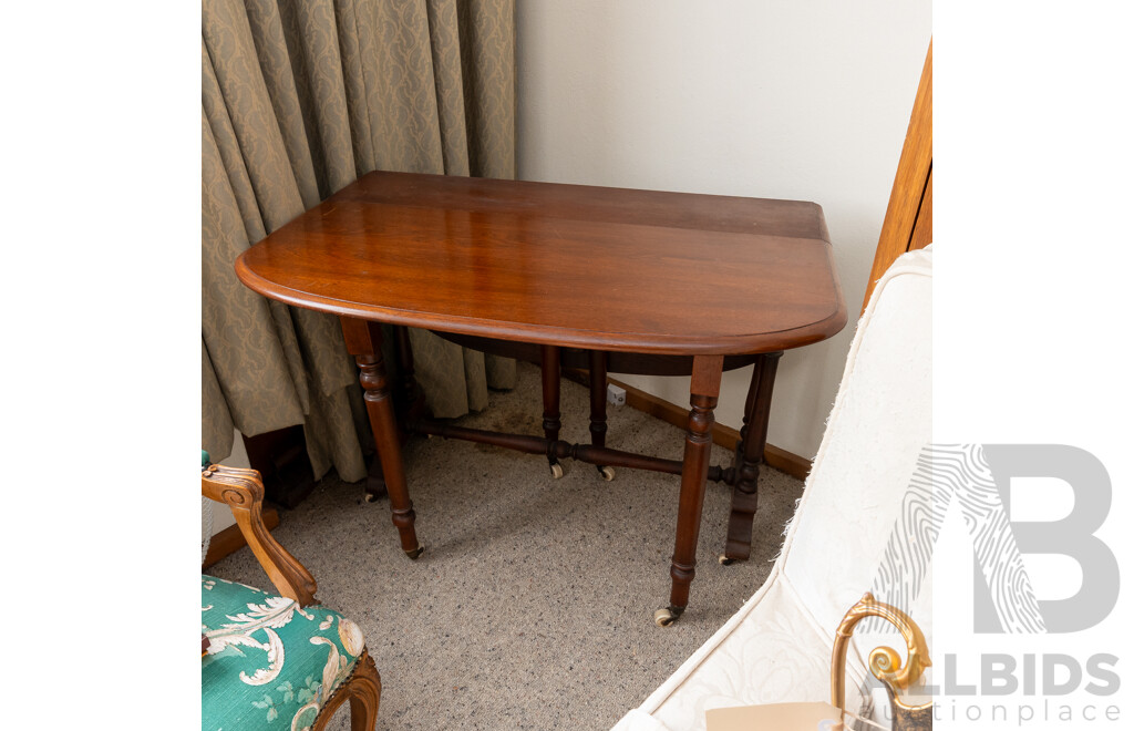 Victorian Mahogany Gateleg Sofa Table