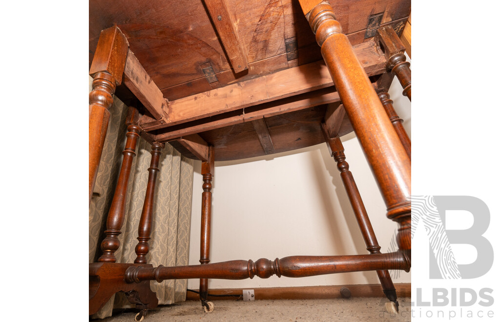 Victorian Mahogany Gateleg Sofa Table