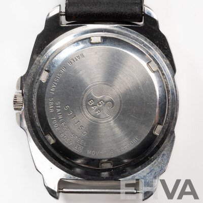 Seiko Sports Automatic WR 50 17 Jewels Vintage Watch, 7002-8059