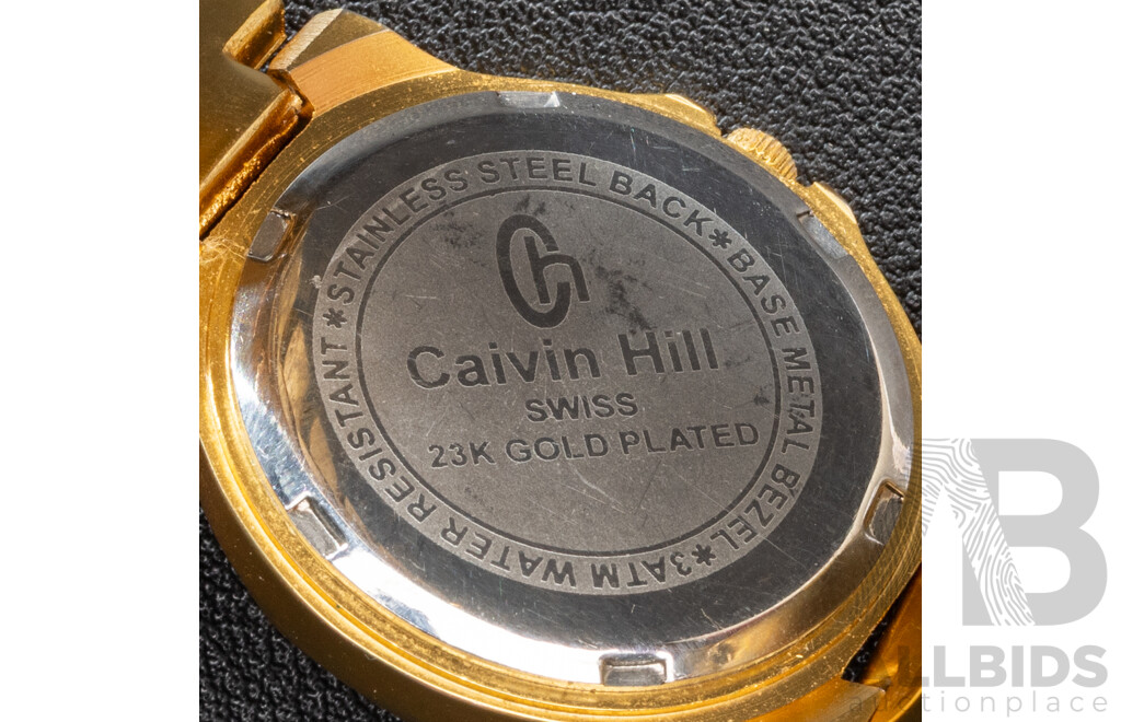 Calvin Hill Watch with (2) Unbranded Mens Watches