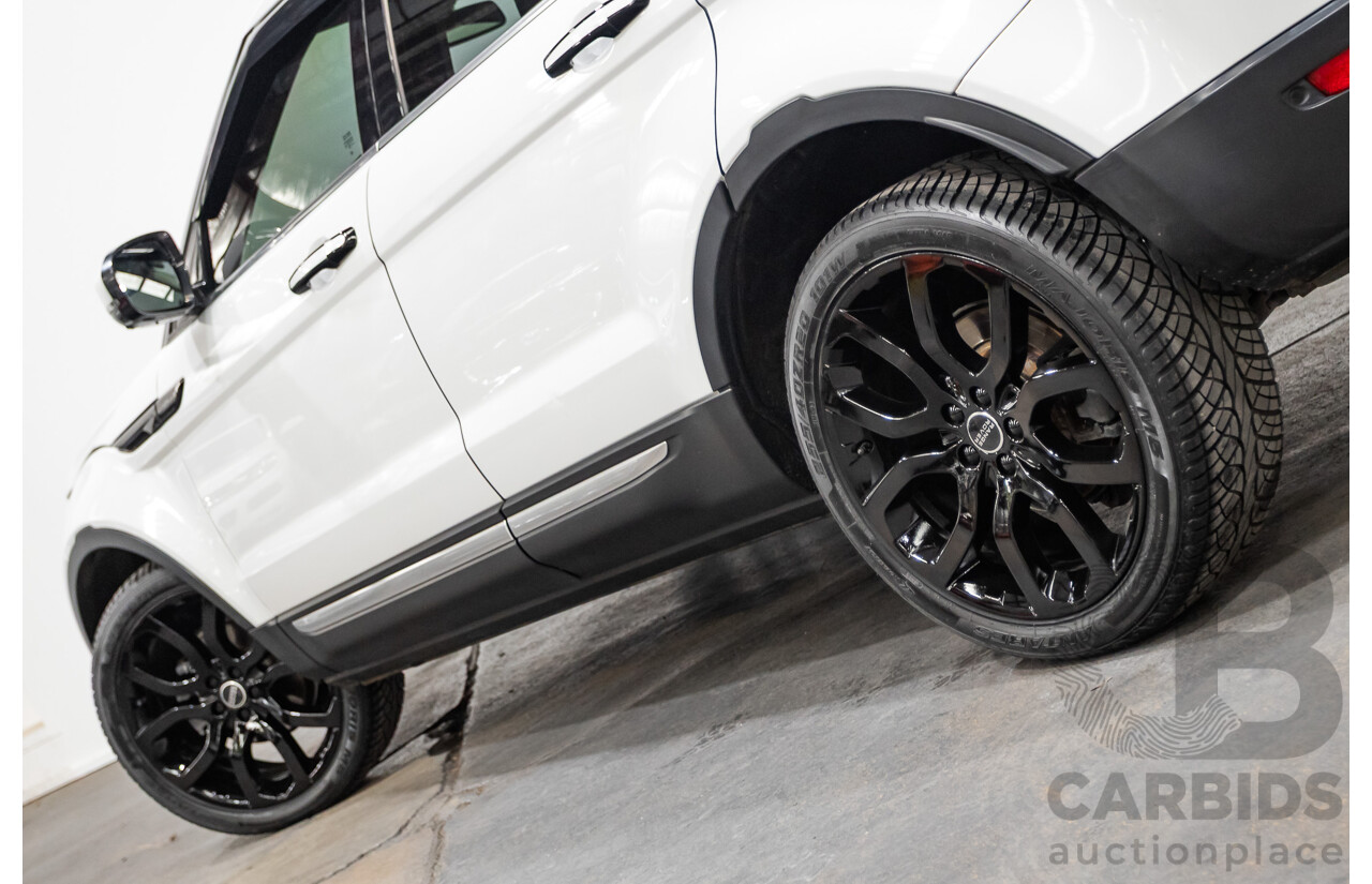 10/2012 Range Rover Evoque SD4 Prestige (AWD) LV 5d Wagon Fuji White Turbo Diesel 2.2L