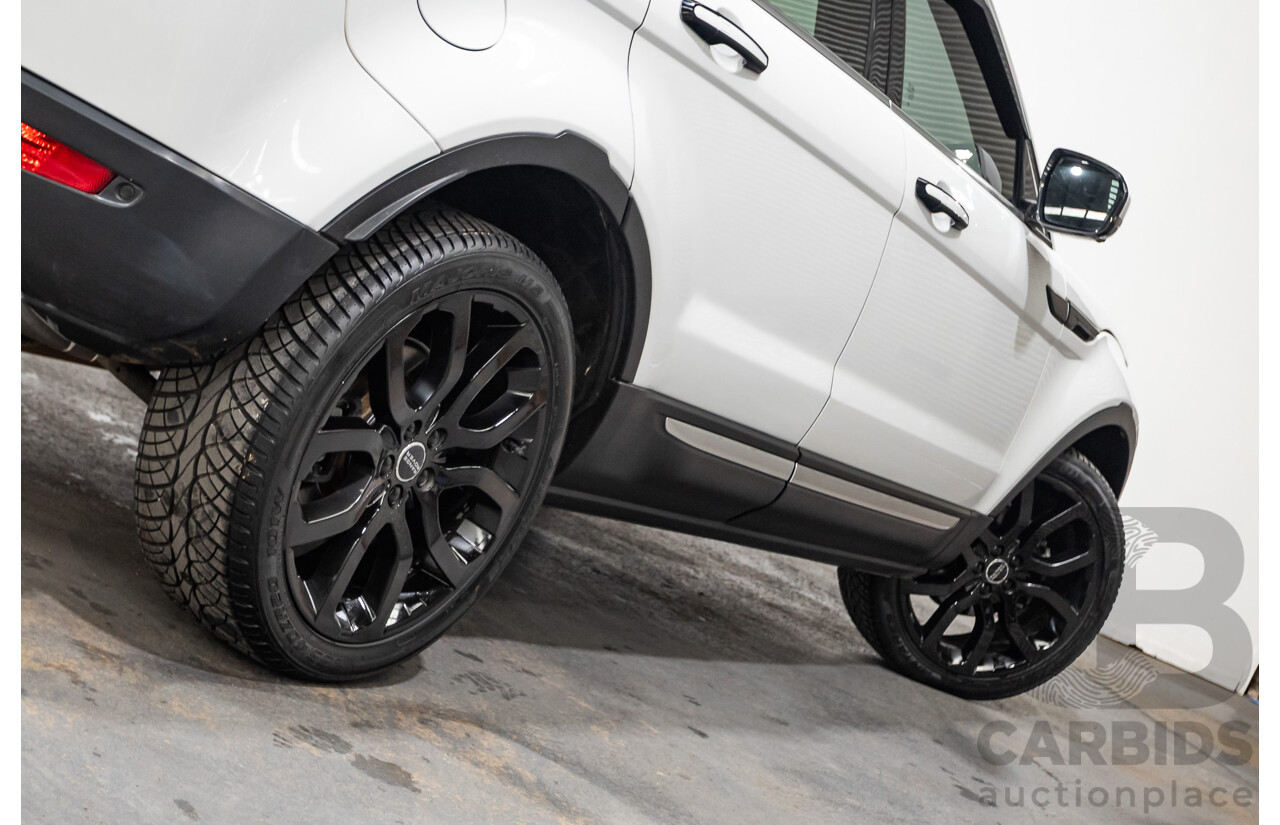 10/2012 Range Rover Evoque SD4 Prestige (AWD) LV 5d Wagon Fuji White Turbo Diesel 2.2L
