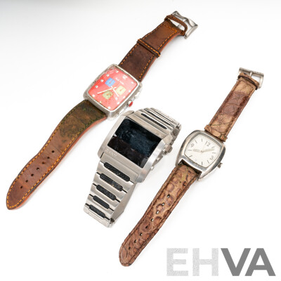 Collection of (3) Mens Watches - D&G, Paul Smith & DKNY