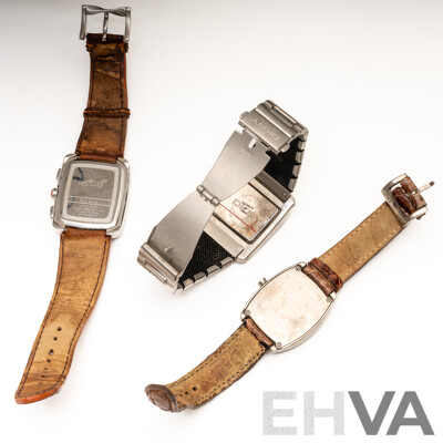 Collection of (3) Mens Watches - D&G, Paul Smith & DKNY