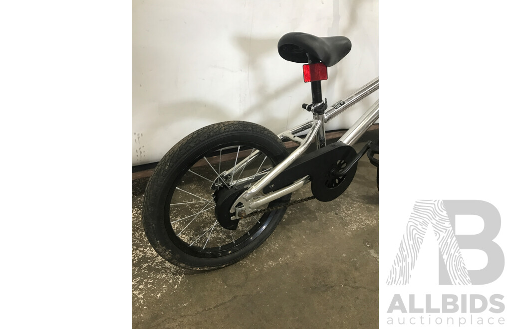 Chrome Kid's BMX Style Bike