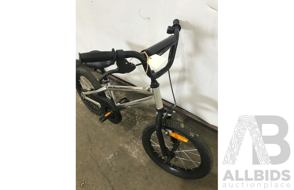 Chrome Kid's BMX Style Bike