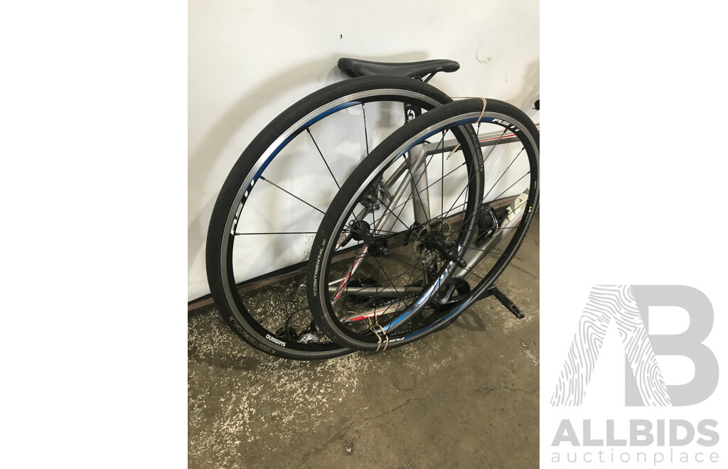 Giant Road Bike Frame with Tyres