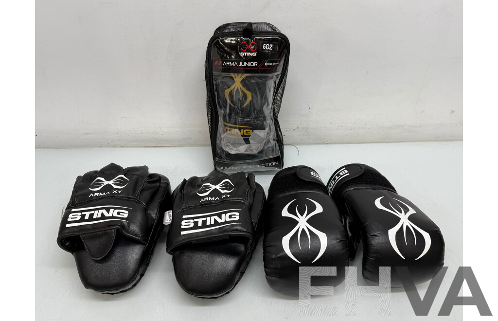 Sting Junior Boxing Equipment - Brand New