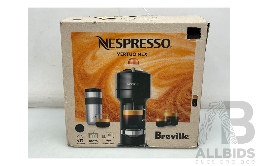 Breville Vertuo Next Matte Black - Brand New - RRP $239