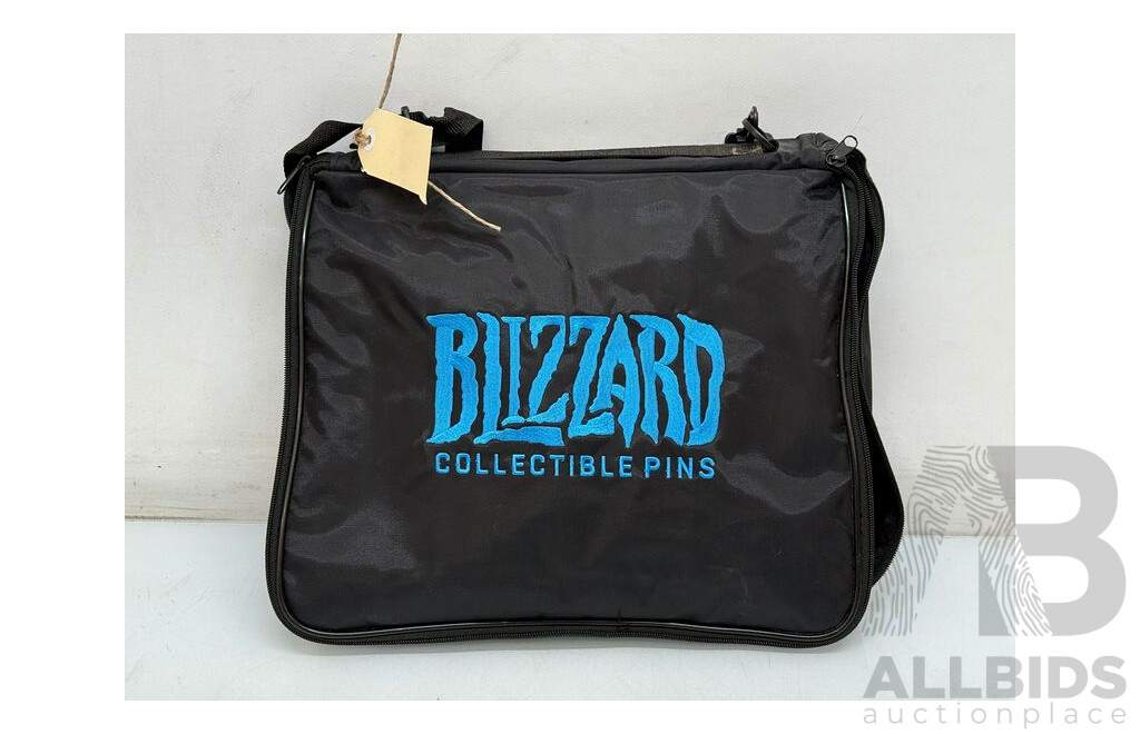 Blizzard Collectible Pins and Tote Bag