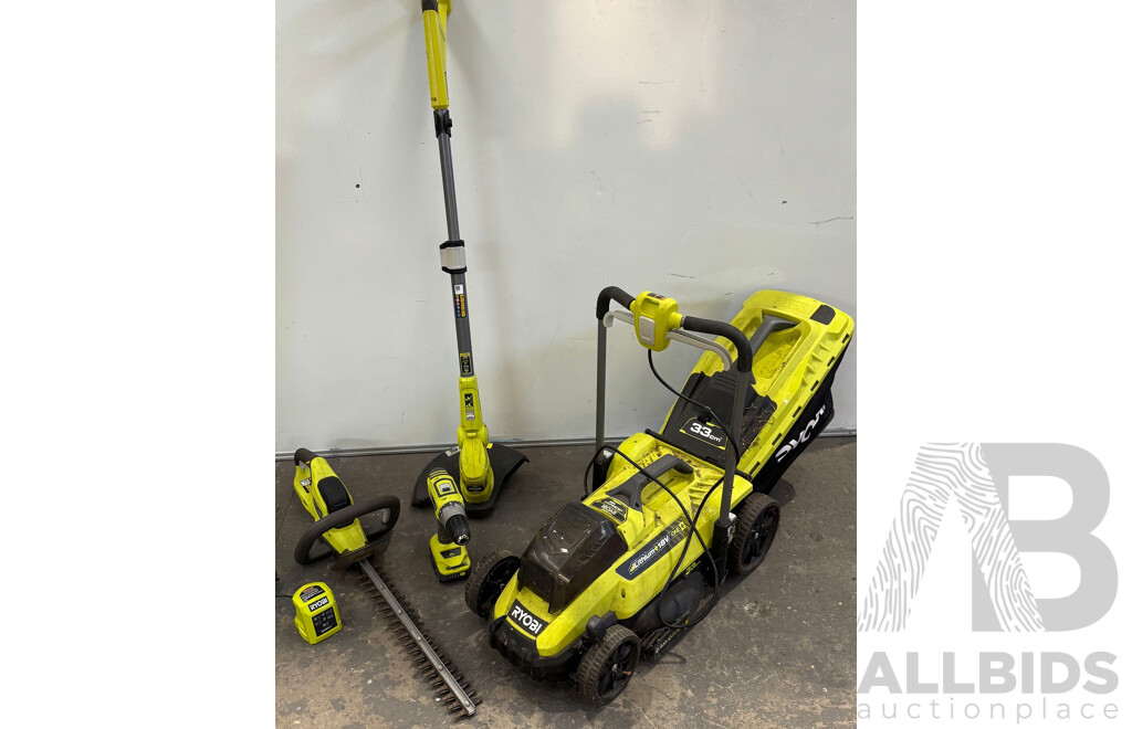 Ryobi One Plus Battery Garden Tools