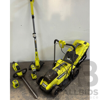 Ryobi One Plus Battery Garden Tools