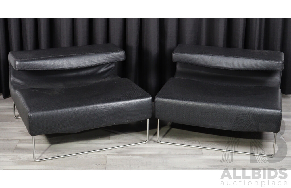 Pair of Interchangable Low Seat Chairs by Patricia Urquiola for Moroso