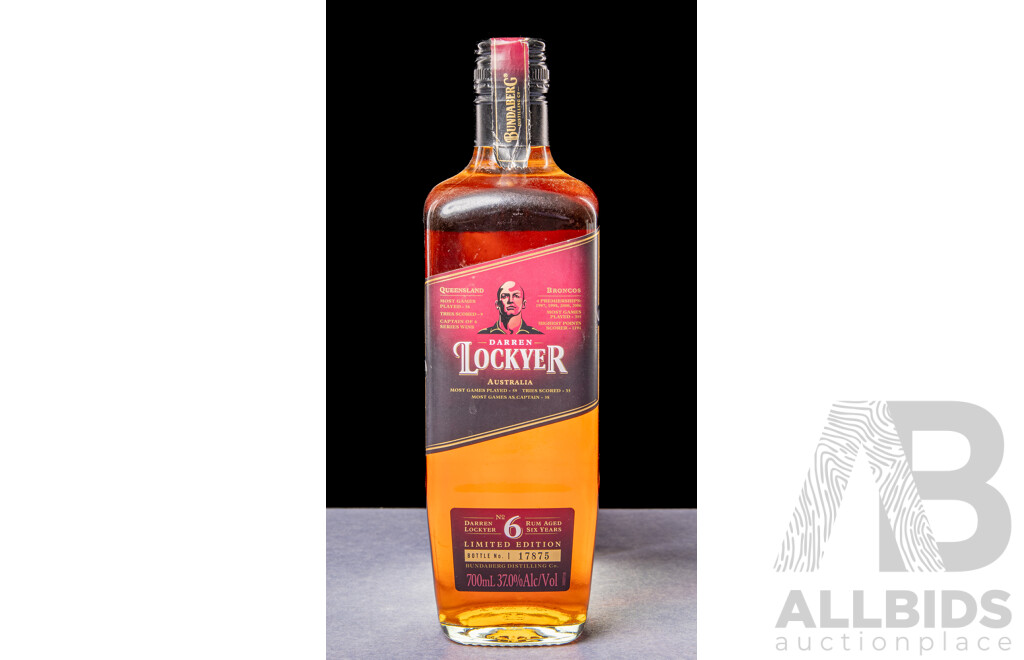 Bundaberg Darren Lockyer Limited Edition Rum