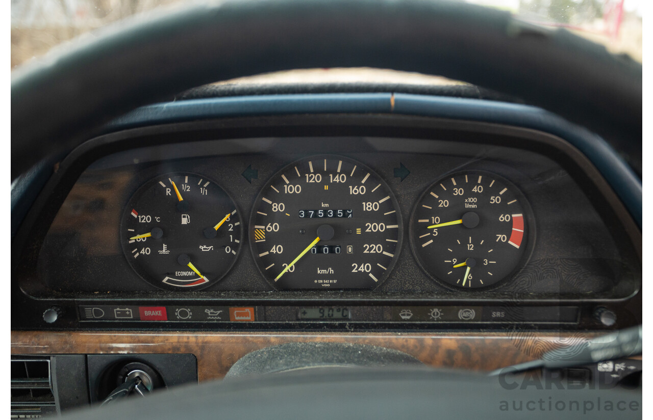 3/1989 Mercedes Benz 420 SEL W126 4d Sedan Astral Silver V8 4.2L