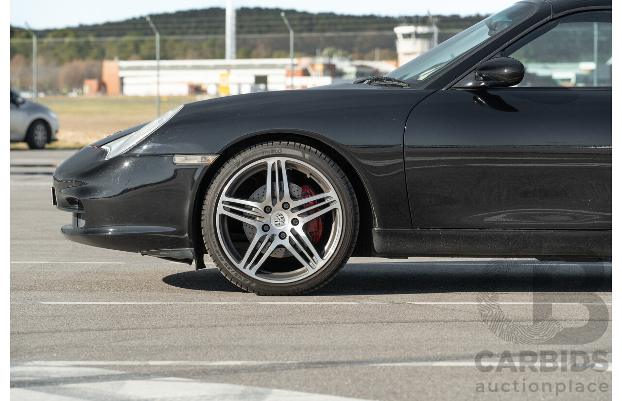2/2003 Porsche 911 Carrera 996 2d Cabriolet Black 3.6L