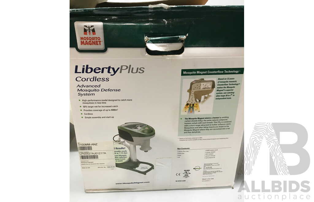 Mosquito Magnet Liberty Plus Cordless Mosquito Repellant