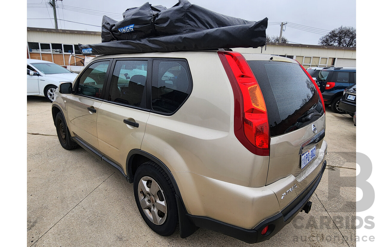 4/2009 Nissan X-Trail ST (4x4) T31 4d Wagon Gold 2.5L