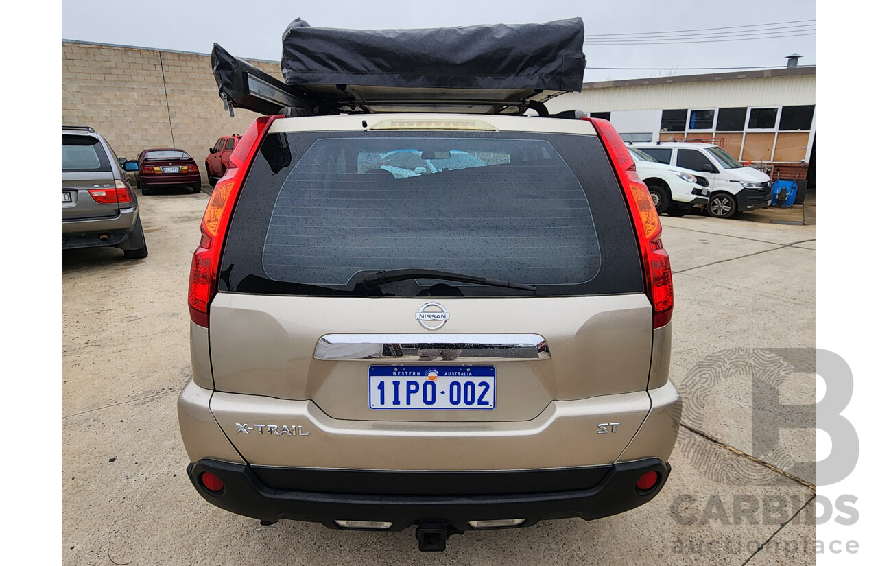 4/2009 Nissan X-Trail ST (4x4) T31 4d Wagon Gold 2.5L