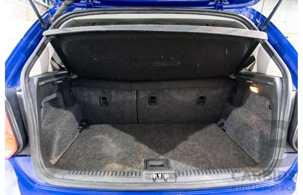 11/2010 Volkswagen Polo 66 TDI Comfortline 6R 5d Hatchback Ocean Blue Metallic Turbo Diesel 1.6L
