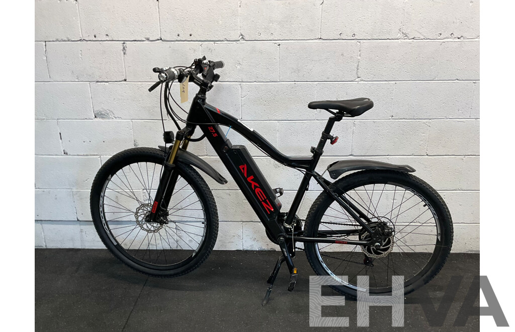 AKEZ 500W 48V 27.5-inch Electric Mountain Bike