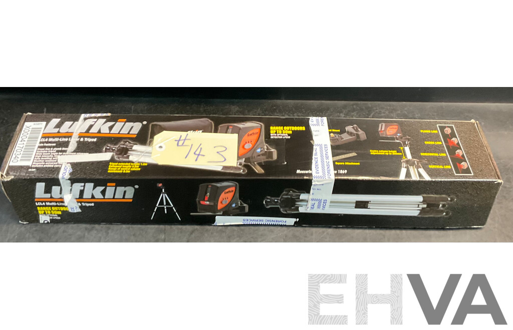 LUFKIN LCL4 Multi-Line Laser & Tripod