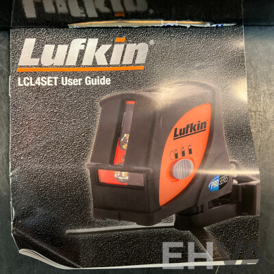 LUFKIN LCL4 Multi-Line Laser & Tripod