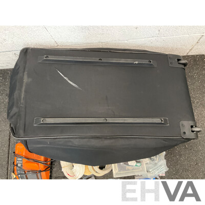 MILWAUKEE 5.0Ah 18v Battery, MILWAUKEE Charger, AEG Charger and Assorted Bolts, Nuts, Washers and More