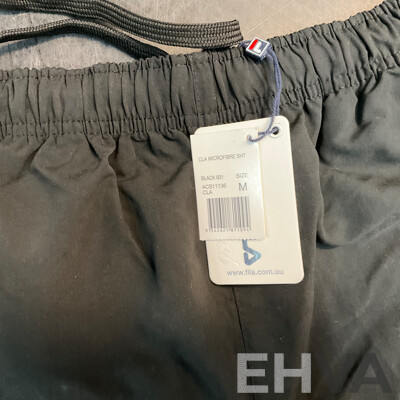 FILA, KingxCBD, Nike and Assorted T-shirt/ Shorts /Trunk - Size M/3XL/2XL