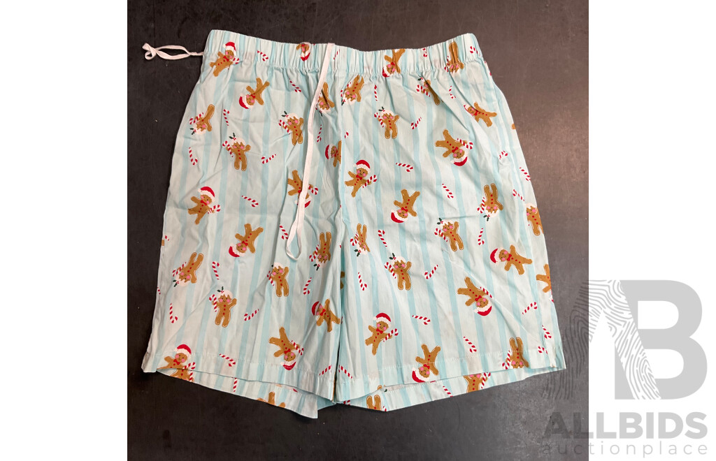Assorted Pyjama Set, Short, T-shirt Included Target, Lonsdale, Peteralexander and More - Size S,XS, Youth 16, 6, 8