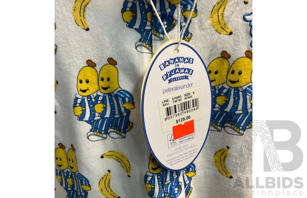 Assorted Pyjama Set, Short, T-shirt Included Target, Lonsdale, Peteralexander and More - Size S,XS, Youth 16, 6, 8