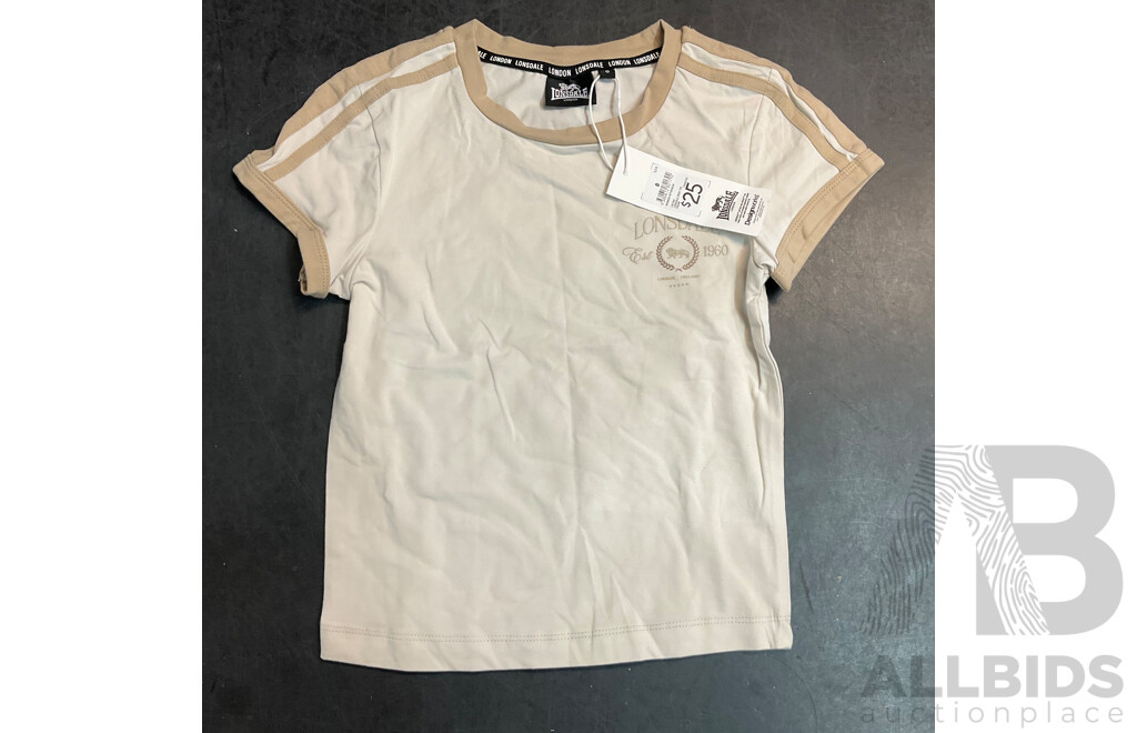 Assorted Pyjama Set, Short, T-shirt Included Target, Lonsdale, Peteralexander and More - Size S,XS, Youth 16, 6, 8