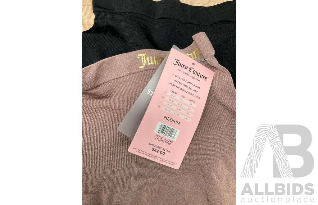 CALVIN KLEIN and RALPH LAUREN T-Shirt Size S and JUICY COUTURE Seamless Shaping Shorts Size M