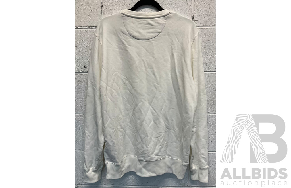 GANT Shield Logo Crew Neck Sweatshirt Size 2XL