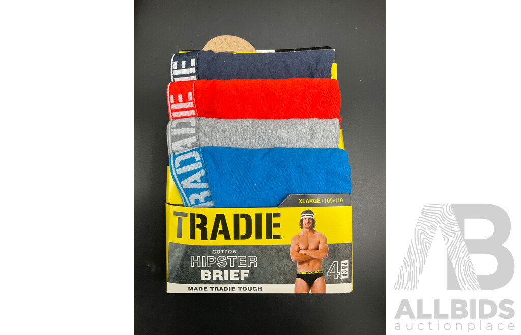 WRANGLER Shorts Size 32 and Assorted BONDS and Kmart Socks and TRADIE Briefs - Lot of 5