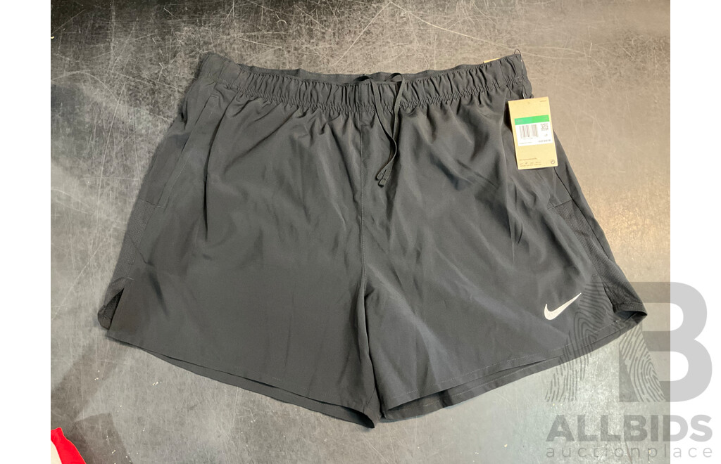 Assorted NIKE Shorts Size L and XL - Lot of 3