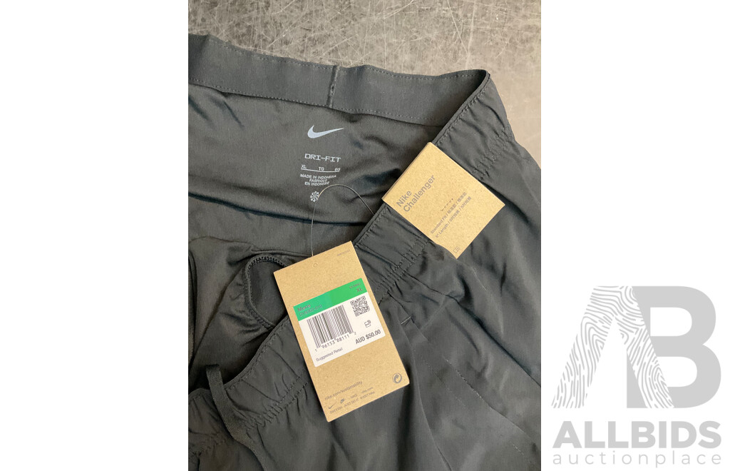 Assorted NIKE Shorts Size L and XL - Lot of 3